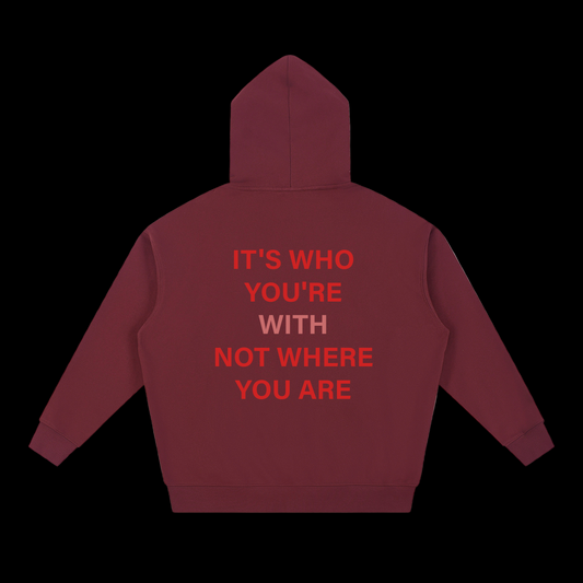 "WHO" Heavyweight Hoodie