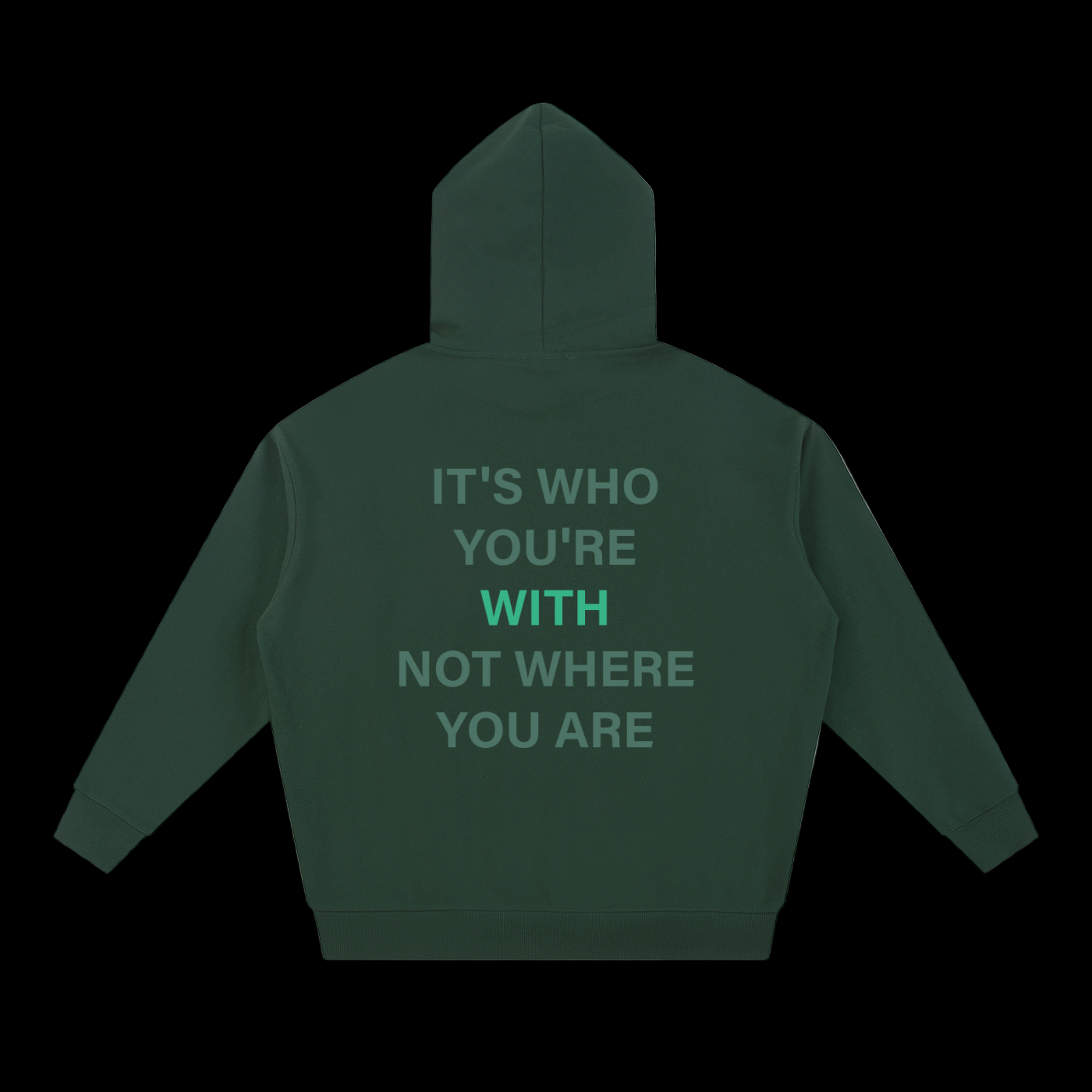 "WHO" Heavyweight Hoodie